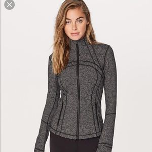 Lululemon define jacket in heather black 8